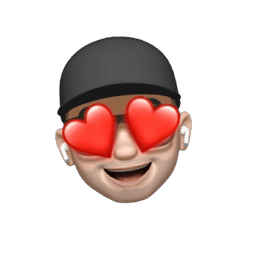 Memoji enamorado